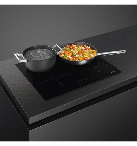 Smeg Universal SI2641D hobs Negro Integrado 60 cm Con placa de inducción 4 zona(s)