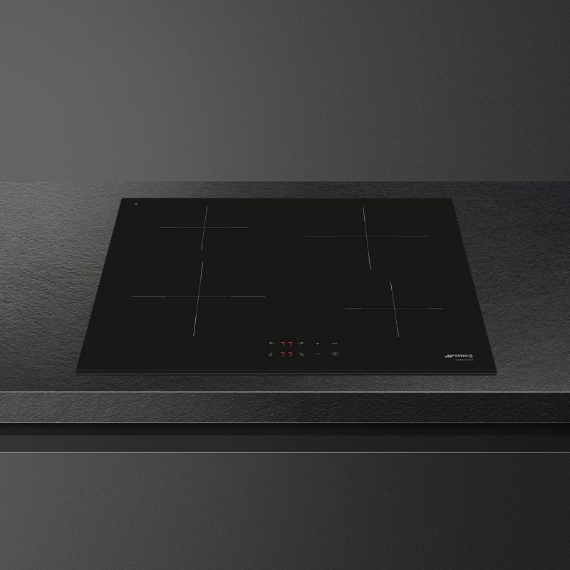 Smeg Universal SI2641D hobs Negro Integrado 60 cm Con placa de inducción 4 zona(s)