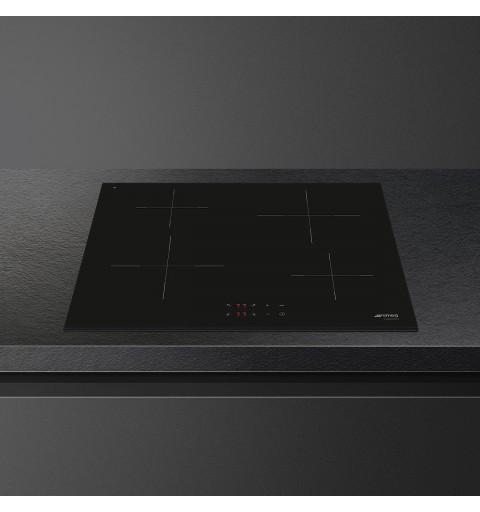 Smeg Universal SI2641D hobs Negro Integrado 60 cm Con placa de inducción 4 zona(s)