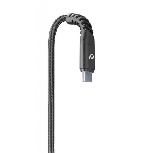 Cellularline TETRACABTYC2MK cable USB 2 m USB A USB C Negro, Gris