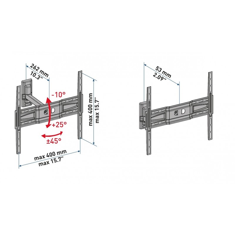 Meliconi CME ER400 139.7 cm (55") Black