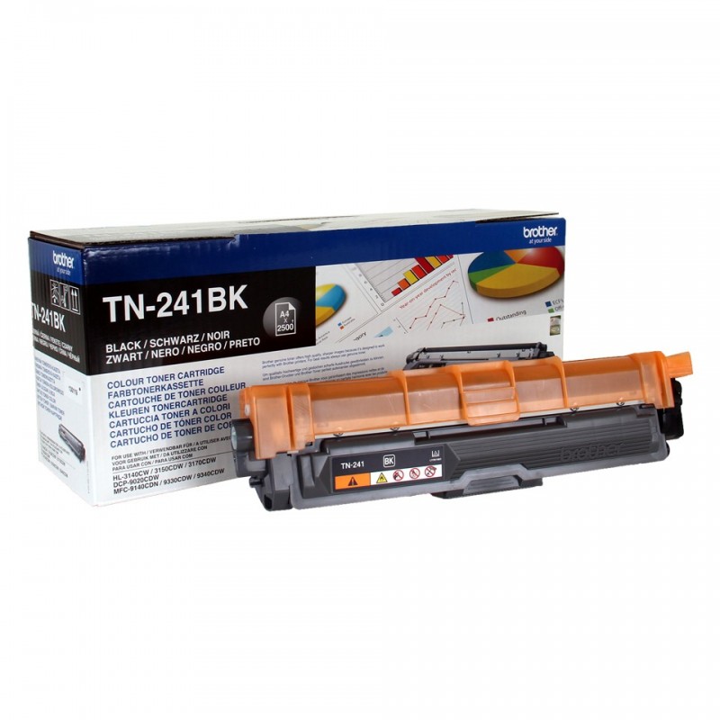 Brother TN-241BK Cartouche de toner 1 pièce(s) Original Noir