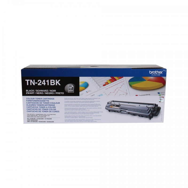 Brother TN-241BK Cartouche de toner 1 pièce(s) Original Noir