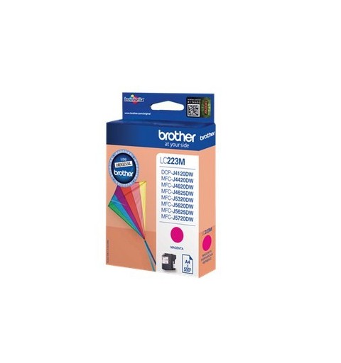 Brother LC-223M cartuccia d'inchiostro 1 pz Originale Magenta