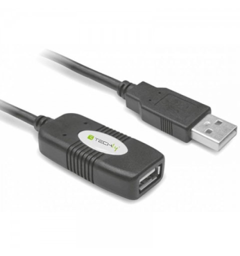 Techly Active Extension Cable USB 2.0 Hi-Speed 10m IUSB-REP10TY