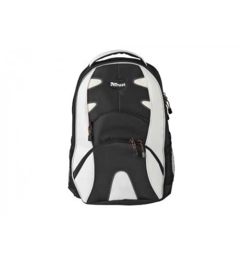 Trust 15.4" Urban Revolution Backpack - Black Grey borsa per notebook 39,1 cm (15.4") Zaino