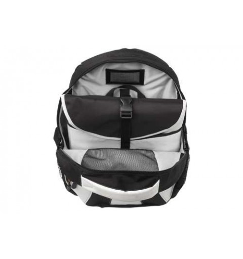 Trust 15.4" Urban Revolution Backpack - Black Grey borsa per notebook 39,1 cm (15.4") Zaino