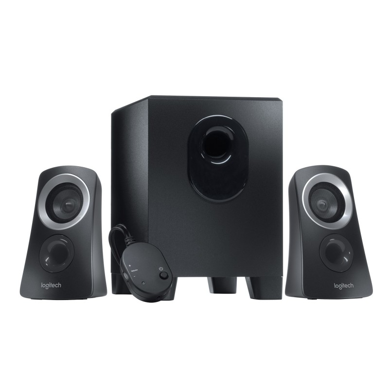 Logitech Speaker System Z313 25 W Black 2.1 channels