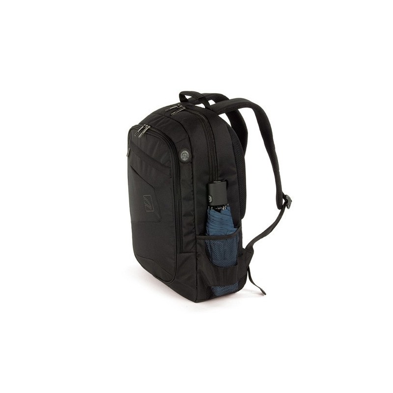 Tucano Lato sacoche d'ordinateurs portables 43,2 cm (17") Étui sac à dos Noir