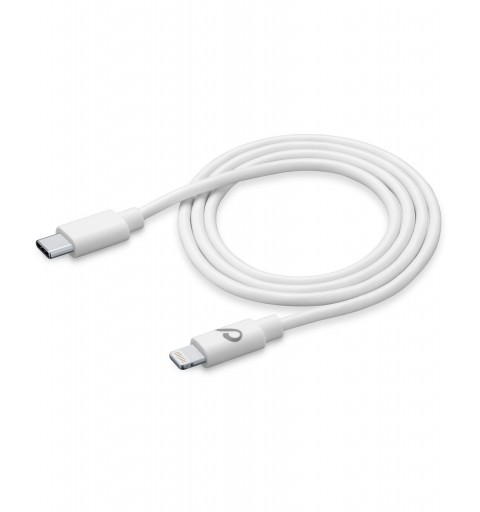 Cellularline USBDATAC2LMFI60CMW câble Lightning 0,6 m Blanc