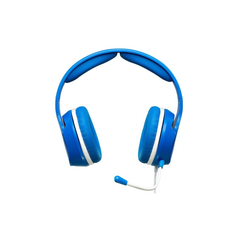 Qubick ACMU0045 écouteur casque Avec fil Arceau Jouer Bleu