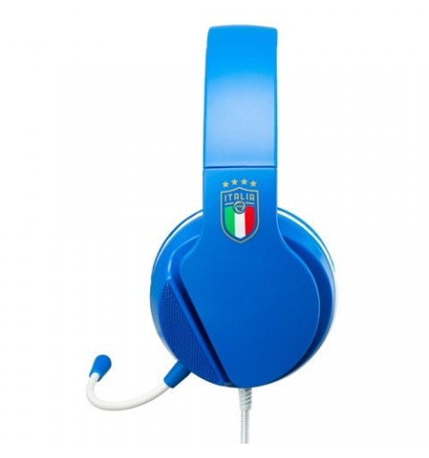 Qubick ACMU0045 auricular y casco Auriculares Alámbrico Diadema Juego Azul