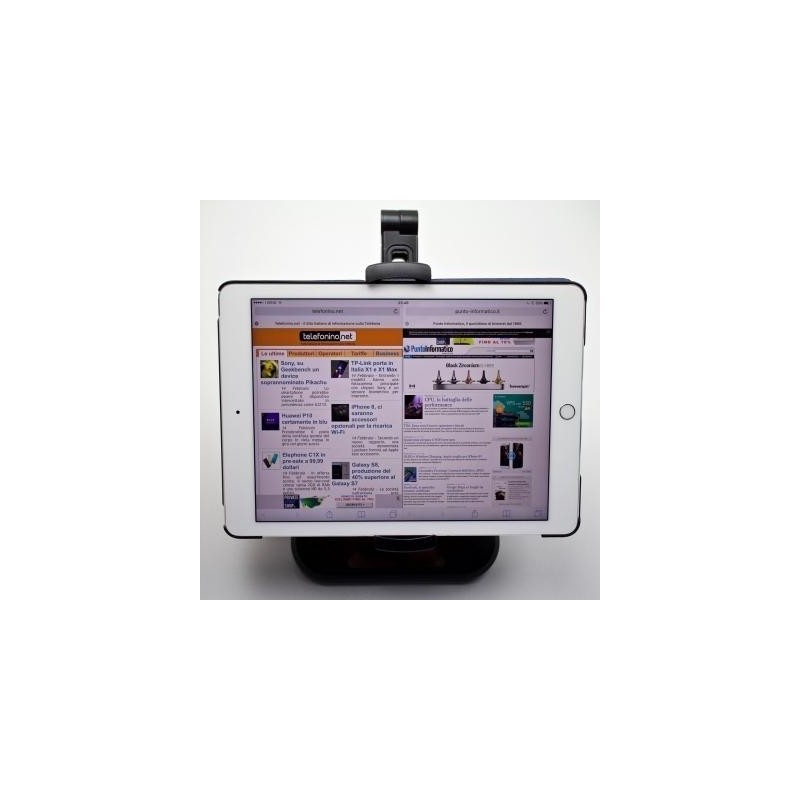 Techly ICA-TBL 2801 supporto per personal communication Supporto passivo Tablet UMPC Nero