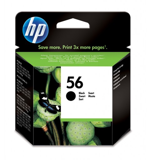 HP Cartucho de tinta original 56 negro