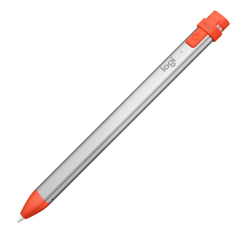 Logitech Crayon lápiz digital 20 g Naranja, Blanco