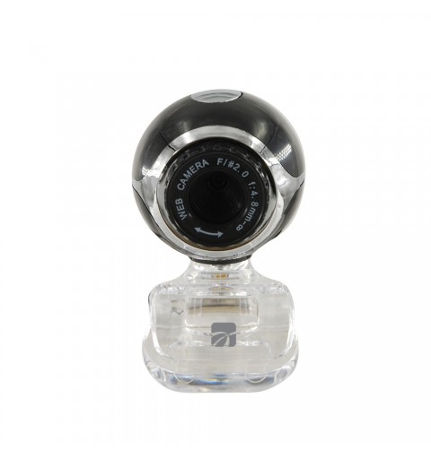 Xtreme 33856 webcam 2 MP 640 x 480 pixels USB 2.0 Black, Transparent