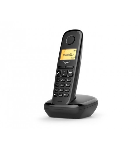 Gigaset A170 Duo Teléfono DECT analógico Identificador de llamadas Negro