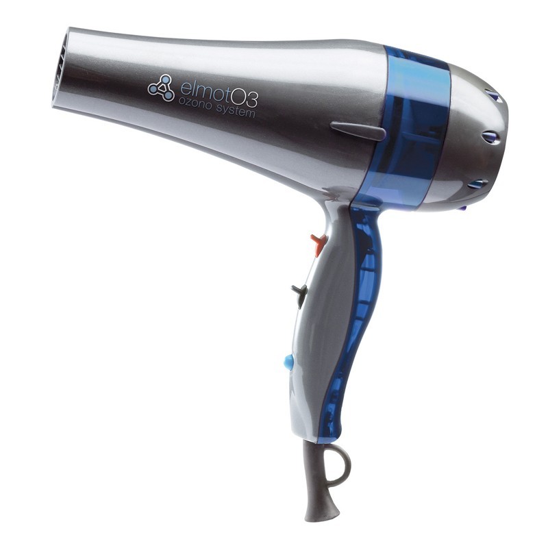 Elmot PAELMOTO3OZ022 Haartrockner 1800 W Blau, Silber