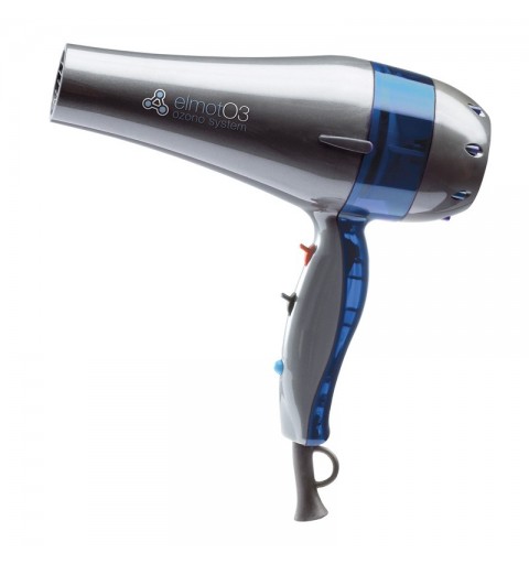 Elmot PAELMOTO3OZ022 sèche-cheveux 1800 W Bleu, Argent