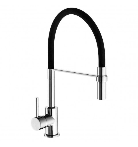 IDRO-BRIC SCARUB0703NE kitchen faucet Black, Chrome