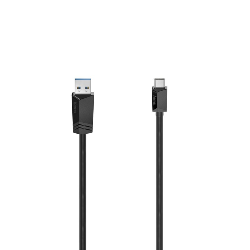 Hama 00200652 USB cable 1.5 m USB 3.2 Gen 1 (3.1 Gen 1) USB C USB A Black