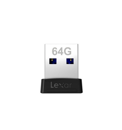 Lexar JumpDrive S47 lecteur USB flash 64 Go USB Type-A 3.2 Gen 1 (3.1 Gen 1) Noir