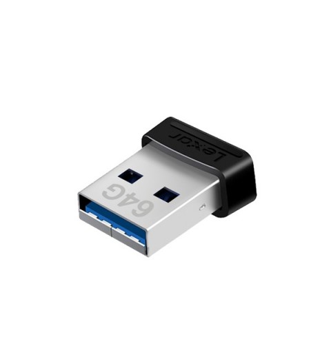 Lexar JumpDrive S47 lecteur USB flash 64 Go USB Type-A 3.2 Gen 1 (3.1 Gen 1) Noir