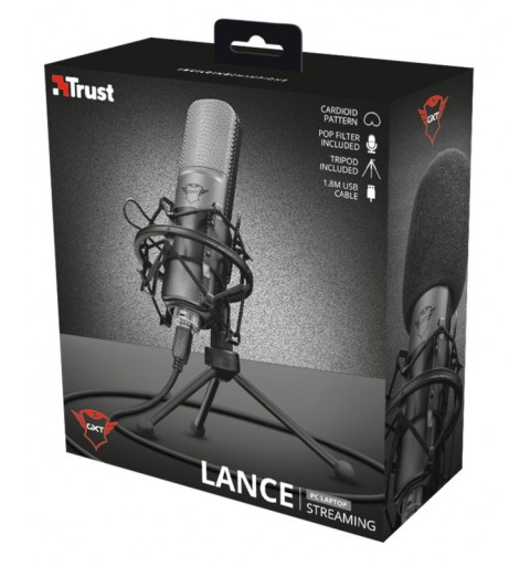 Trust GXT 242 Black Table microphone