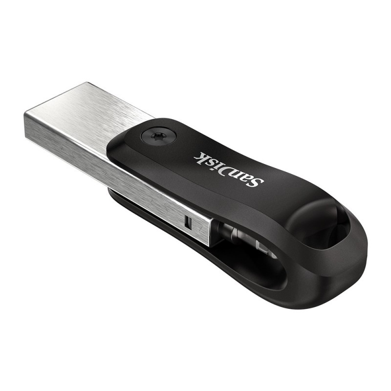 SanDisk SDIX60N-128G-GN6NE lecteur USB flash 128 Go 3.2 Gen 1 (3.1 Gen 1) Gris, Argent