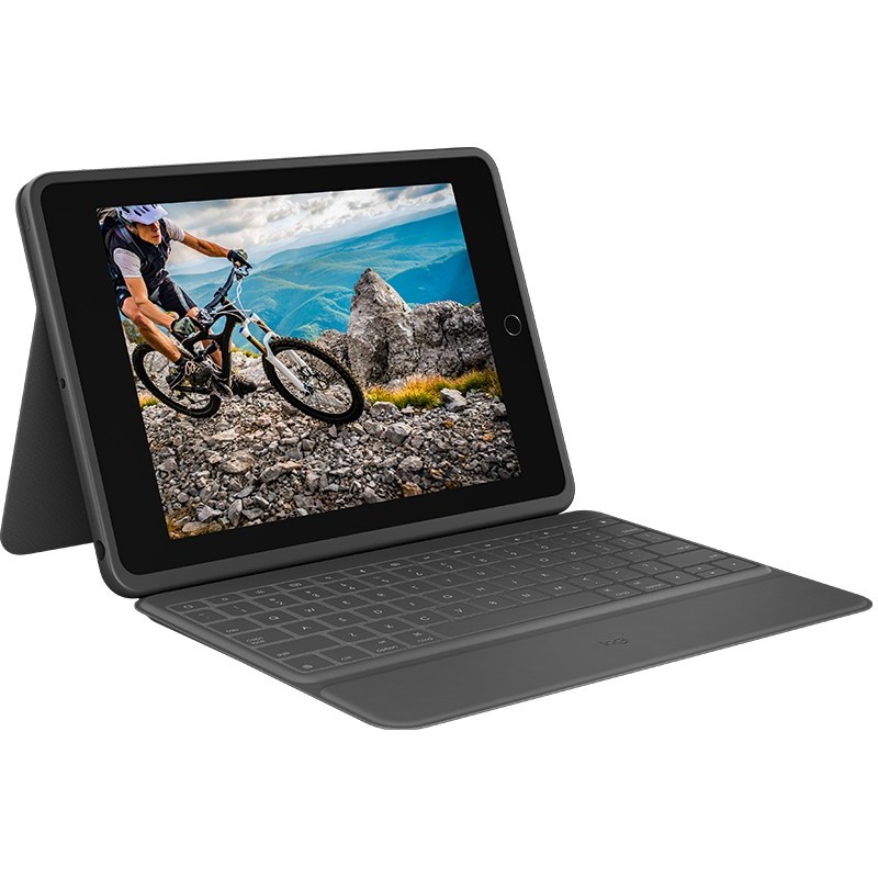 Logitech Rugged Folio Grafite USB tipo-C QWERTY Italiano