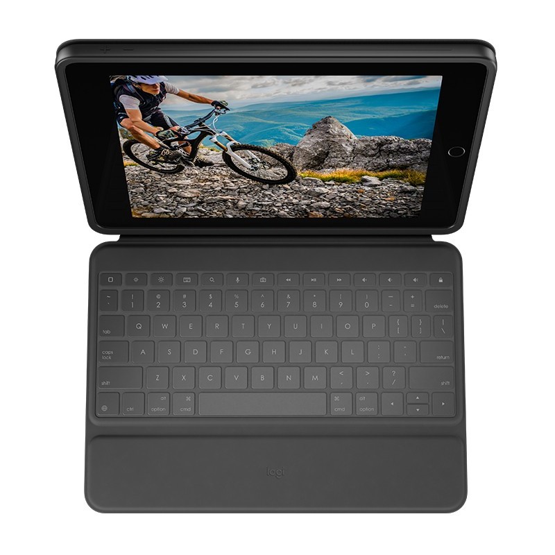 Logitech Rugged Folio Grafite USB tipo-C QWERTY Italiano