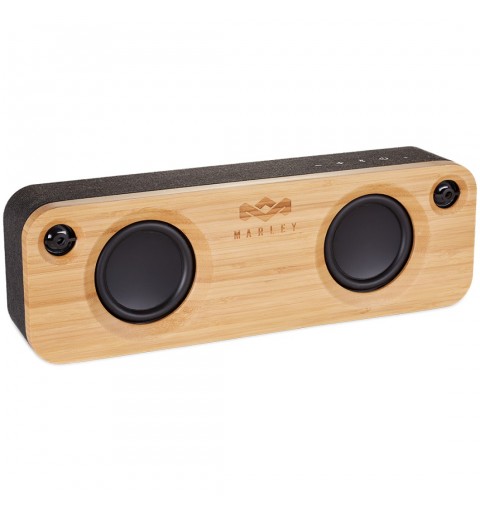 The House Of Marley GET TOGETHER Altoparlante portatile stereo Nero, Legno