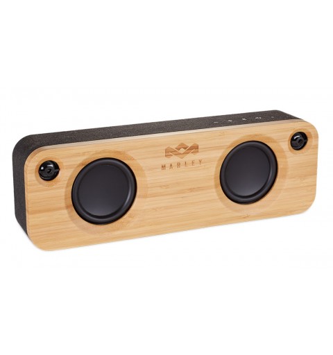 The House Of Marley GET TOGETHER Altoparlante portatile stereo Nero, Legno