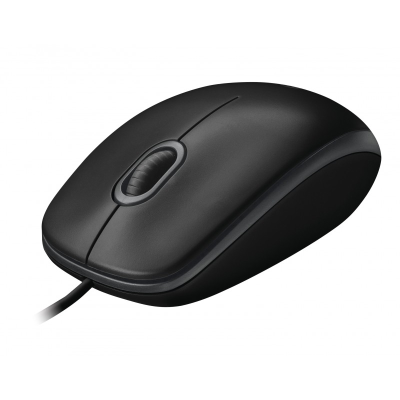 Logitech B100 Optical USB Mouse for Bus Maus Beidhändig USB Typ-A Optisch 800 DPI