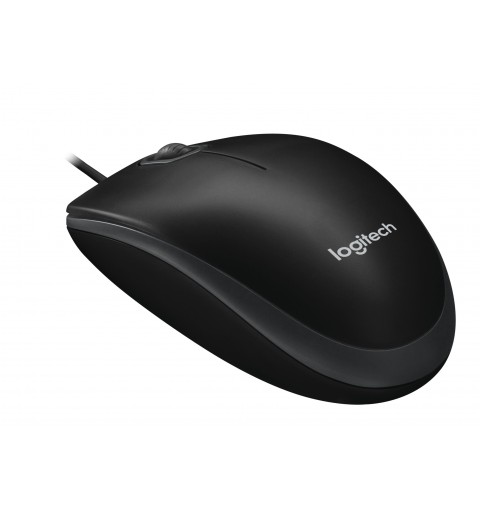 Logitech B100 Optical USB Mouse for Bus Maus Beidhändig USB Typ-A Optisch 800 DPI