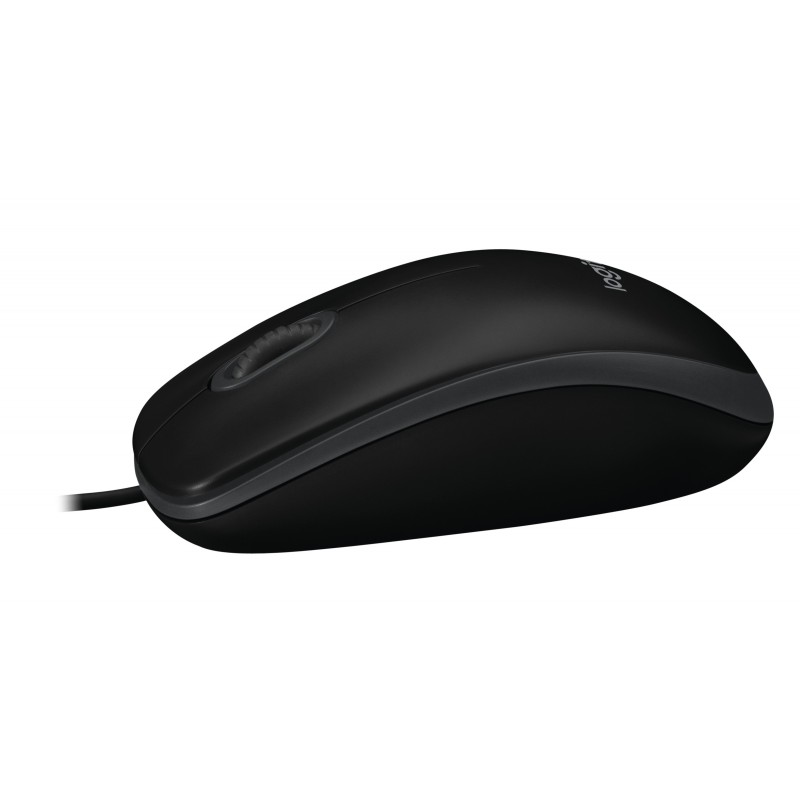 Logitech B100 Optical USB Mouse for Bus Maus Beidhändig USB Typ-A Optisch 800 DPI