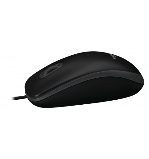 Logitech B100 Optical USB Mouse for Bus Maus Beidhändig USB Typ-A Optisch 800 DPI