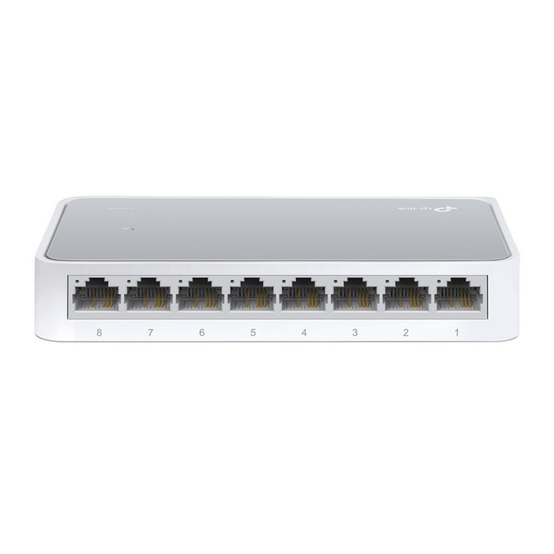 TP-LINK TL-SF1008D Non-géré Fast Ethernet (10 100) Blanc