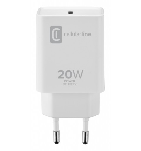 Cellularline ACHIPDUSBCPD20W Blanc Intérieure