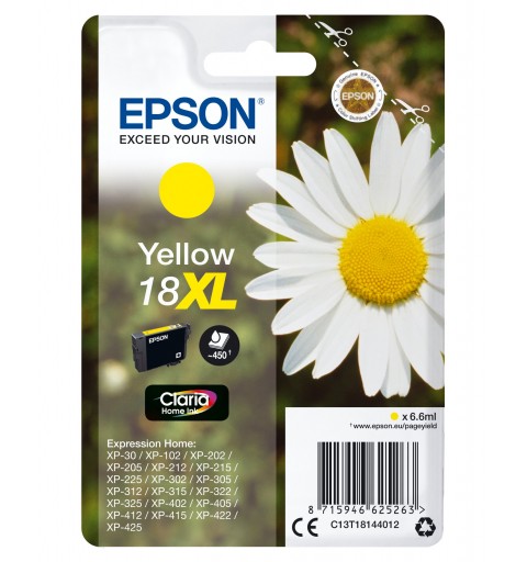 Epson Daisy Cartouche "Pâquerette" 18XL - Encre Claria Home J