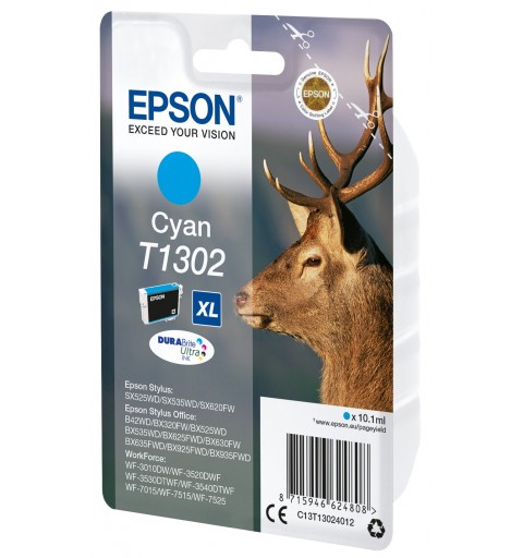 Epson Stag Cartouche "Cerf" - Encre DURABrite Ultra C (XL)