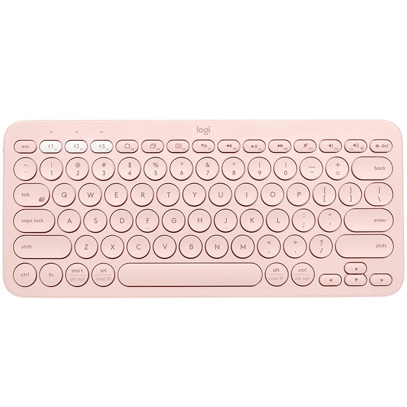 Logitech K380 Multi-Device Bluetooth® Keyboard teclado QWERTY Italiano Rosa