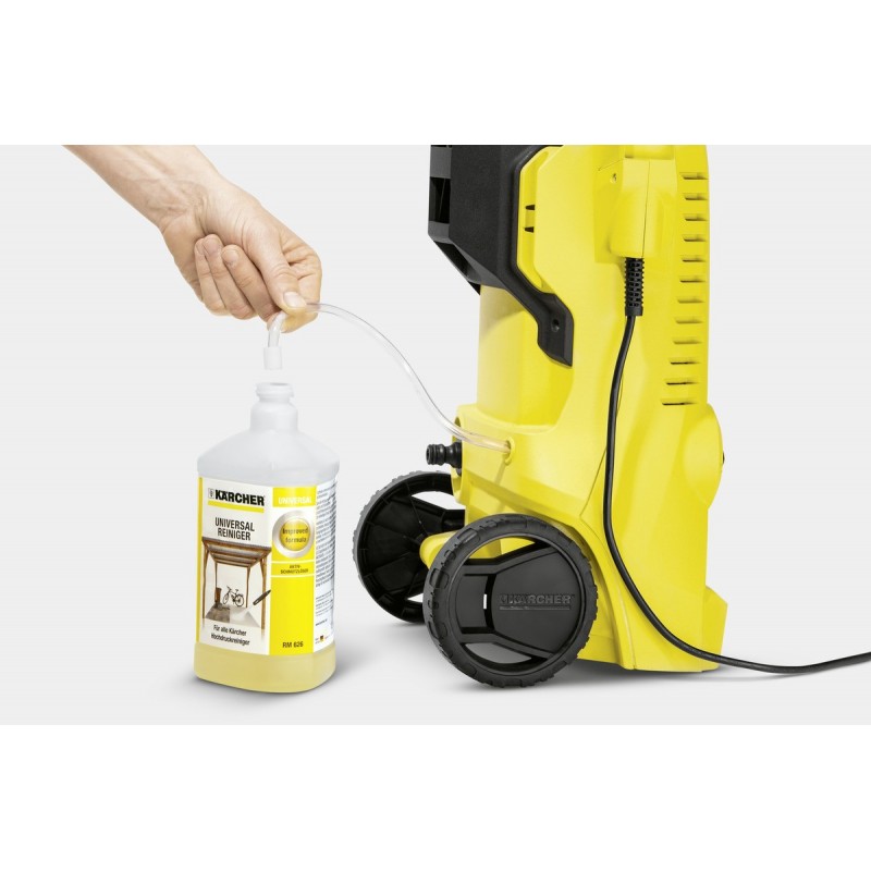 Kärcher K 2 POWER CONTROL Limpiadora de alta presión o Hidrolimpiadora Vertical Eléctrico 360 l h Negro, Amarillo