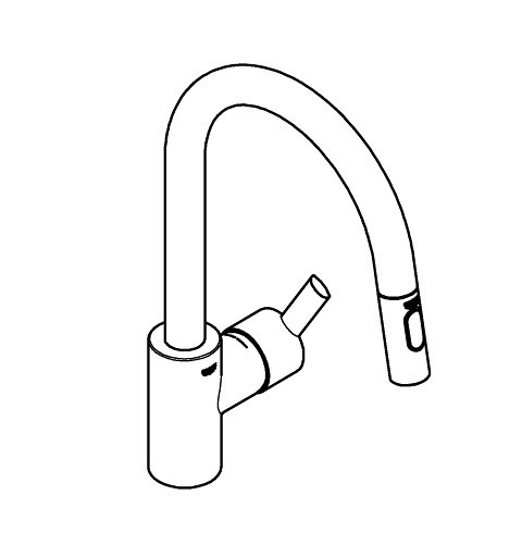 GROHE 31486001 grifo de baño Lavabo de baño