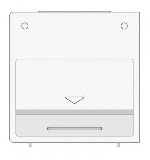 Explore Scientific RDC1005WHT Wecker Digitaler Wecker Weiß