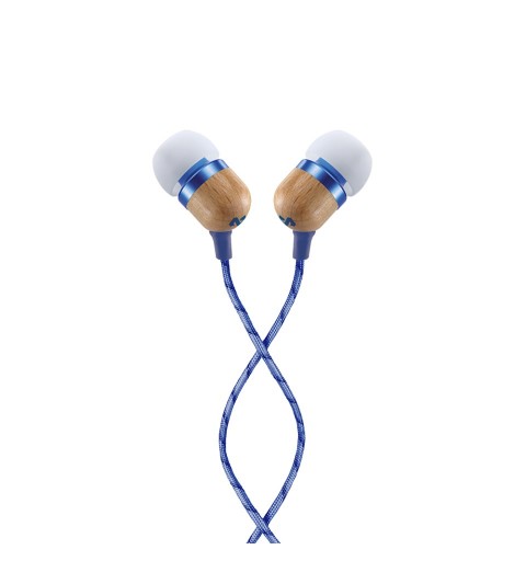 The House Of Marley Smile Jamaica Headset Wired In-ear Calls Music Blue, White