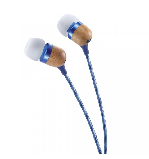 The House Of Marley Smile Jamaica Headset Wired In-ear Calls Music Blue, White