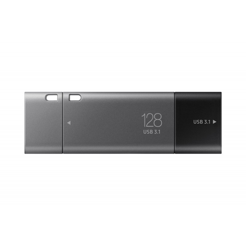 Samsung MUF-128DB unidad flash USB 128 GB USB Type-A USB Type-C 3.2 Gen 1 (3.1 Gen 1) Negro, Plata