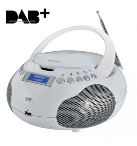 New Majestic AH-265 DAB Numérique Blanc