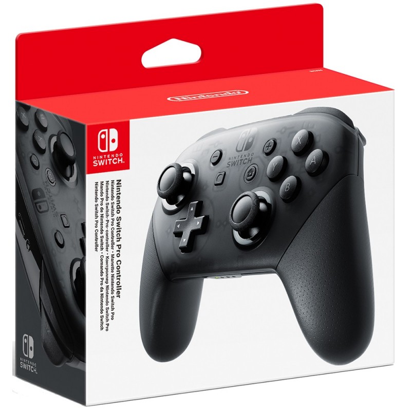 Nintendo Switch Pro Controller Black Bluetooth Gamepad Analogue Digital Nintendo Switch, PC